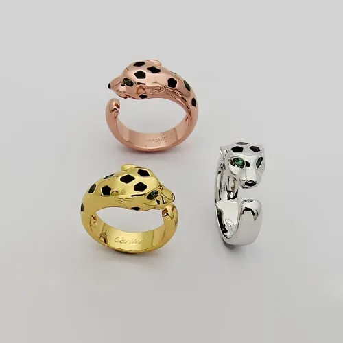 Replica Cartier Rings In Rose Gold #1413938 $25.00 USD for Wholesale