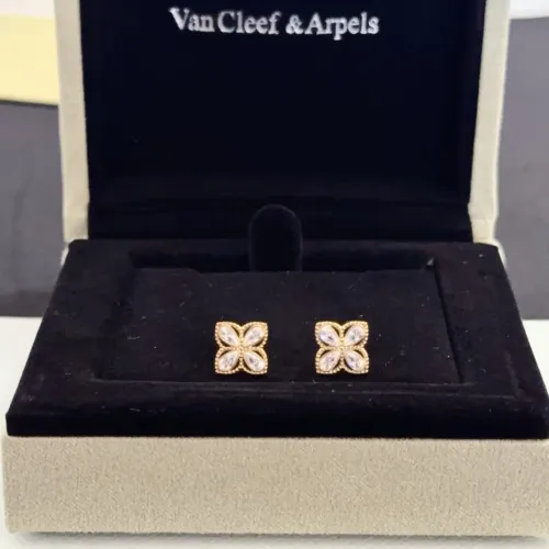 Replica Van Cleef & Arpels Earrings For Women #1413958 $36.00 USD for Wholesale