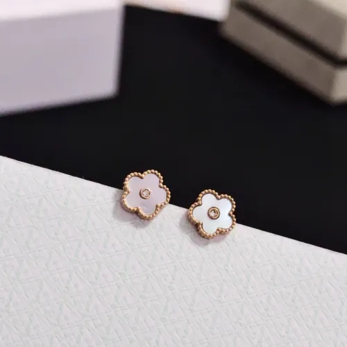 Replica Van Cleef & Arpels Earrings For Women #1413961 $36.00 USD for Wholesale