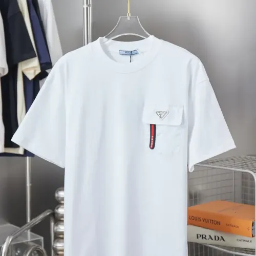 Prada T-Shirts Short Sleeved For Unisex #1413999 $36.00 USD, Wholesale Replica Prada T-Shirts