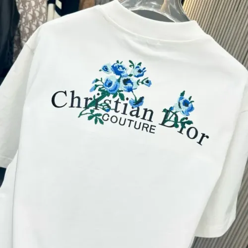 Replica Christian Dior T-Shirts Short Sleeved For Unisex #1414061 $40.00 USD for Wholesale