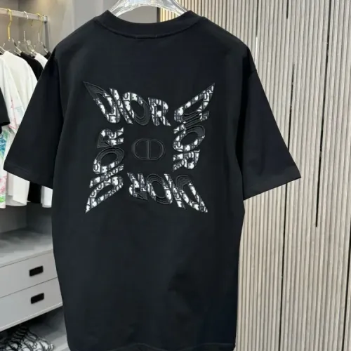 Christian Dior T-Shirts Short Sleeved For Unisex #1414069 $40.00 USD, Wholesale Replica Christian Dior T-Shirts