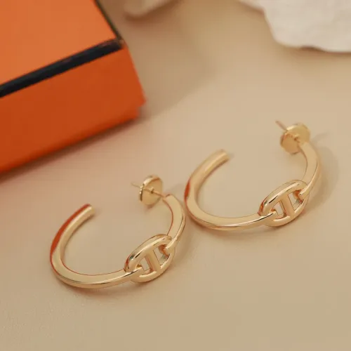 Hermes Earrings For Women #1414074 $32.00 USD, Wholesale Replica Hermes Earrings