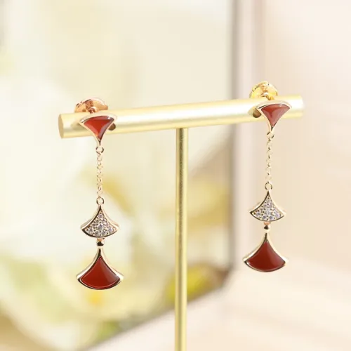 Replica Bvlgari Earrings For Women #1414079 $38.00 USD for Wholesale