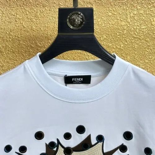 Replica Fendi T-Shirts Short Sleeved For Unisex #1414105 $45.00 USD for Wholesale
