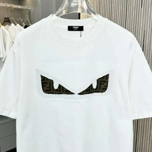 Replica Fendi T-Shirts Short Sleeved For Unisex #1414109 $40.00 USD for Wholesale