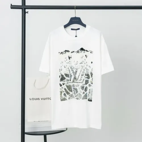 Louis Vuitton LV T-Shirts Short Sleeved For Unisex #1414118 $41.00 USD, Wholesale Replica Louis Vuitton LV T-Shirts
