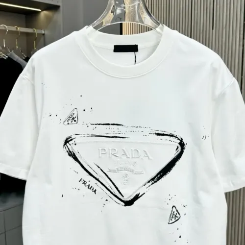Replica Prada T-Shirts Short Sleeved For Unisex #1414166 $40.00 USD for Wholesale