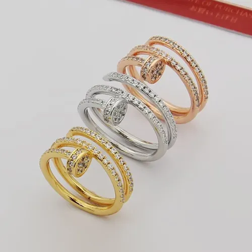 Replica Cartier Rings In Gold #1414171 $25.00 USD for Wholesale
