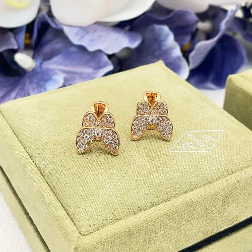 Replica Van Cleef & Arpels Earrings For Women #1414291 $32.00 USD for Wholesale
