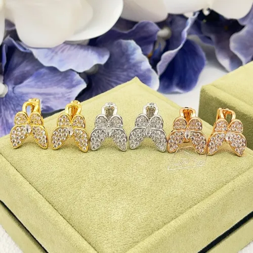 Replica Van Cleef & Arpels Earrings For Women #1414292 $32.00 USD for Wholesale