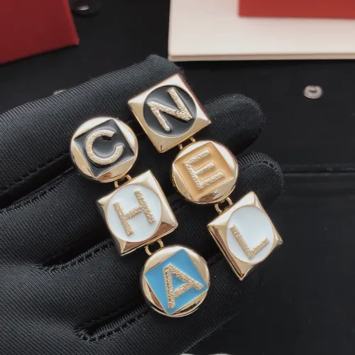 Chanel Earrings For Women #1414366 $29.00 USD, Wholesale Replica Chanel Earrings