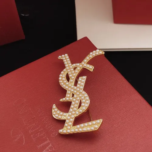 Replica Yves Saint Laurent Brooches For Women #1414369 $29.00 USD for Wholesale