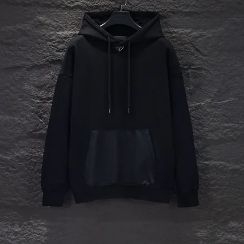 Prada Hoodies Long Sleeved For Unisex #1414382 $60.00 USD, Wholesale Replica Prada Hoodies