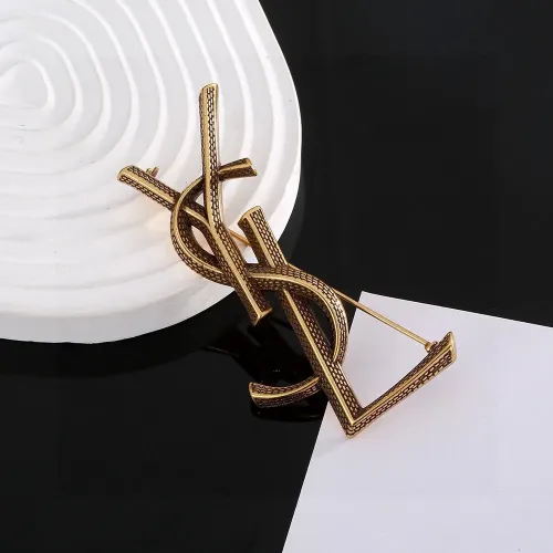 Yves Saint Laurent Brooches For Women #1414465 $29.00 USD, Wholesale Replica Yves Saint Laurent Brooches