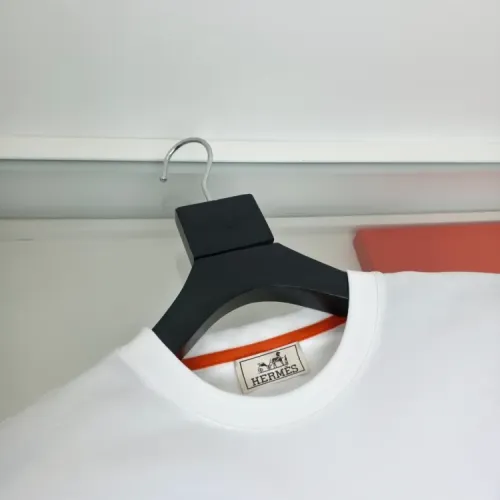 Replica Hermes T-Shirts Short Sleeved For Men #1414480 $52.00 USD for Wholesale