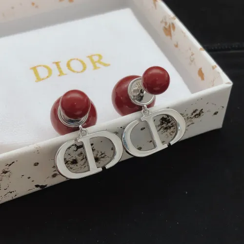 Replica Christian Dior Earrings For Women #1414494 $25.00 USD for Wholesale