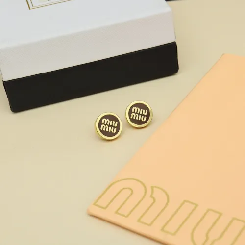 MIU MIU Earrings For Women #1414503 $27.00 USD, Wholesale Replica MIU MIU Earrings