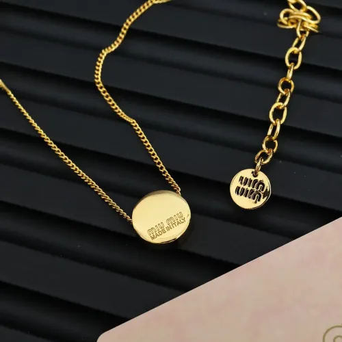 Replica MIU MIU Necklaces #1414517 $25.00 USD for Wholesale