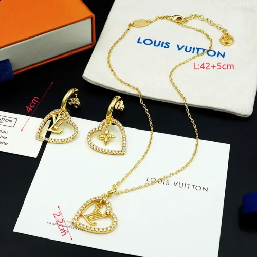 Louis Vuitton LV Jewelry Set #1414518 $48.00 USD, Wholesale Replica Louis Vuitton LV Jewelry Set
