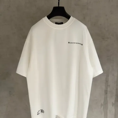Chrome Hearts T-Shirts Short Sleeved For Unisex #1414528 $48.00 USD, Wholesale Replica Chrome Hearts T-Shirts
