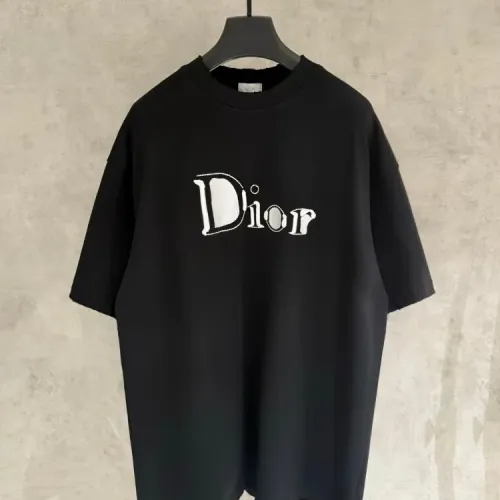 Christian Dior T-Shirts Short Sleeved For Unisex #1414551 $48.00 USD, Wholesale Replica Christian Dior T-Shirts