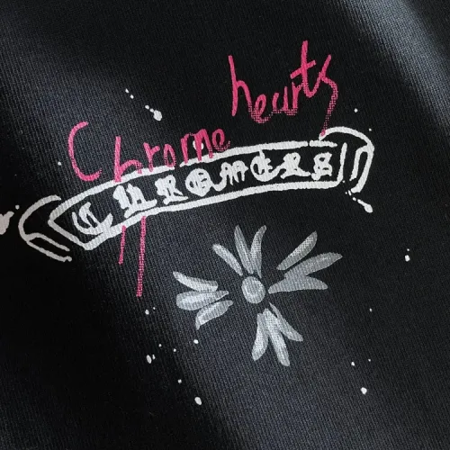 Replica Chrome Hearts T-Shirts Short Sleeved For Unisex #1414571 $42.00 USD for Wholesale