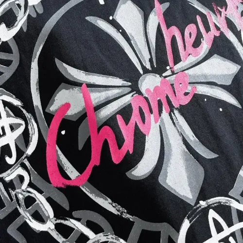Replica Chrome Hearts T-Shirts Short Sleeved For Unisex #1414571 $42.00 USD for Wholesale