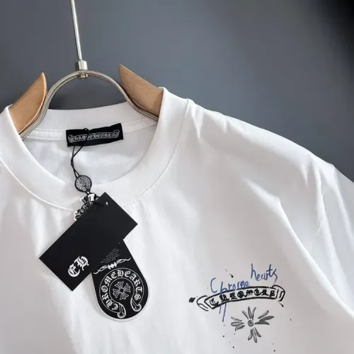 Replica Chrome Hearts T-Shirts Short Sleeved For Unisex #1414572 $42.00 USD for Wholesale