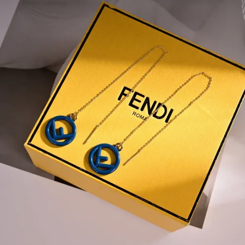 Fendi Earrings For Women #1414591 $25.00 USD, Wholesale Replica Fendi Earrings