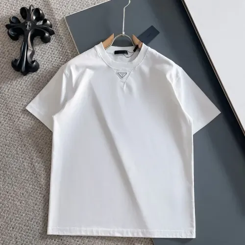 Prada T-Shirts Short Sleeved For Unisex #1414597 $42.00 USD, Wholesale Replica Prada T-Shirts