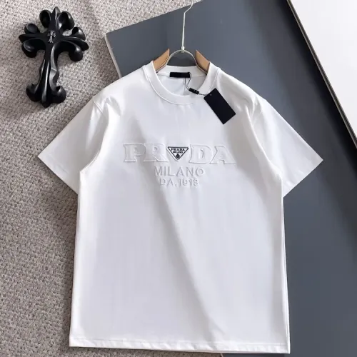 Prada T-Shirts Short Sleeved For Unisex #1414599 $42.00 USD, Wholesale Replica Prada T-Shirts