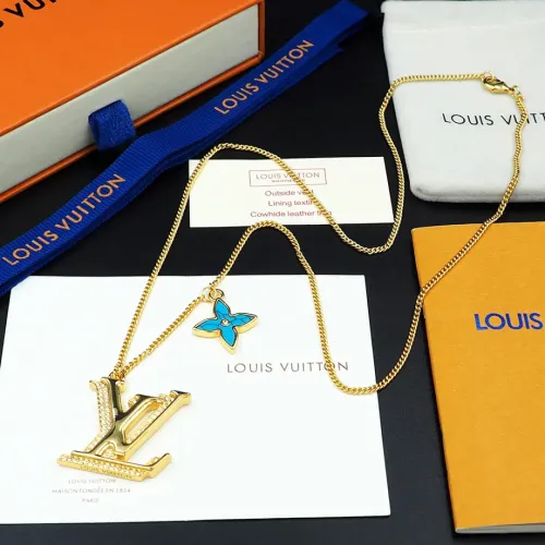 Louis Vuitton Necklaces #1414796 $36.00 USD, Wholesale Replica Louis Vuitton Necklaces