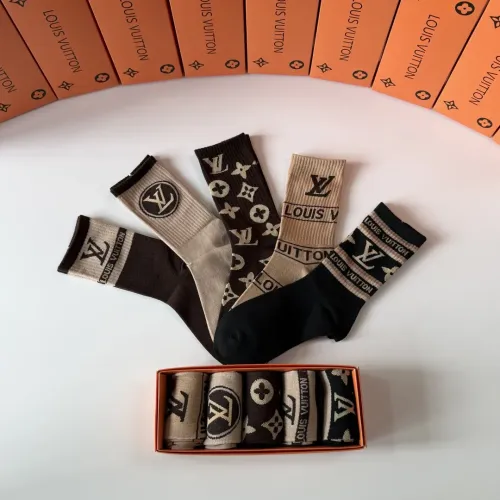 Replica Louis Vuitton LV Socks #1414817 $29.00 USD for Wholesale