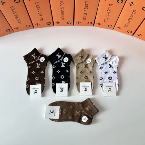 Replica Louis Vuitton LV Socks #1414843 $27.00 USD for Wholesale
