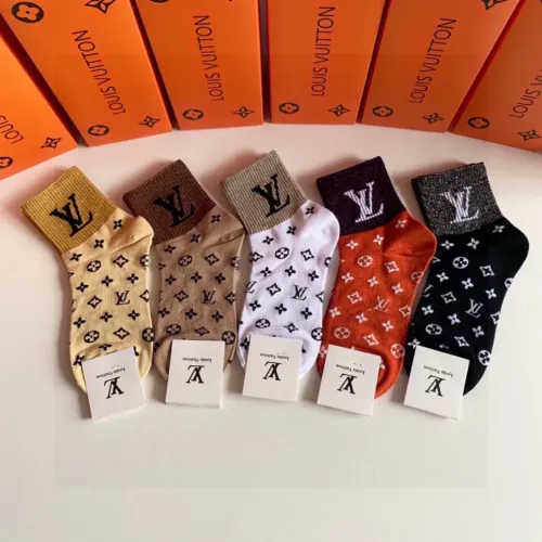 Louis Vuitton LV Socks #1414844 $27.00 USD, Wholesale Replica Louis Vuitton LV Socks