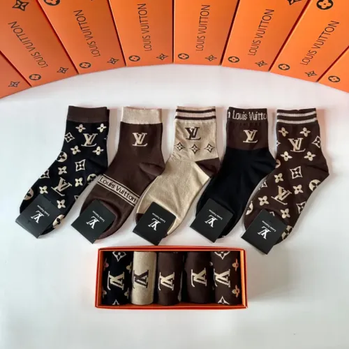 Louis Vuitton LV Socks #1414846 $27.00 USD, Wholesale Replica Louis Vuitton LV Socks