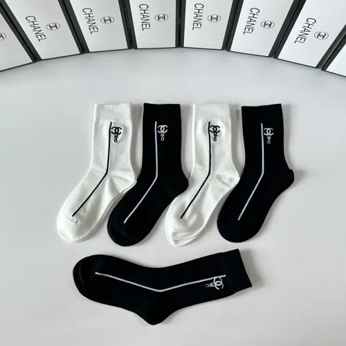 Replica Chanel Socks #1414867 $29.00 USD for Wholesale