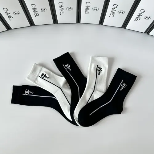 Replica Chanel Socks #1414867 $29.00 USD for Wholesale