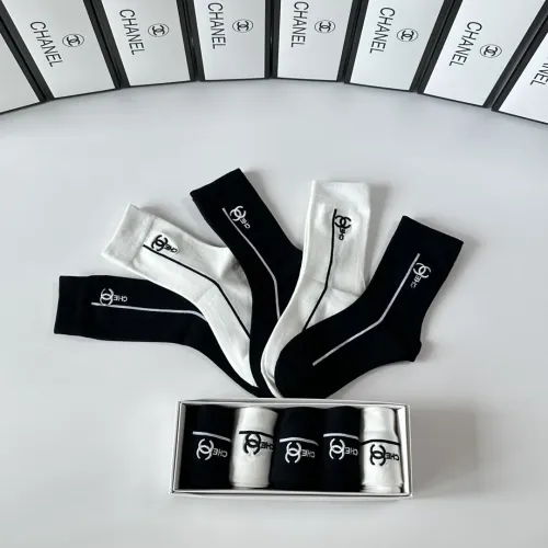 Replica Chanel Socks #1414867 $29.00 USD for Wholesale