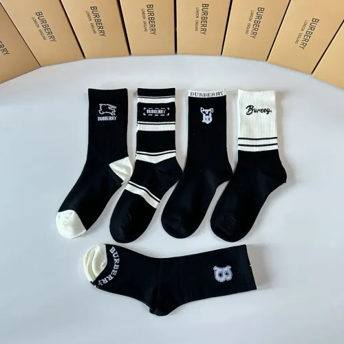 Replica Burberry Socks #1414869 $29.00 USD for Wholesale