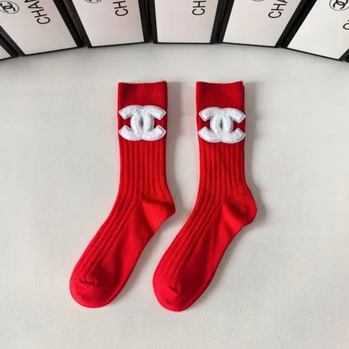 Replica Chanel Socks #1414872 $29.00 USD for Wholesale