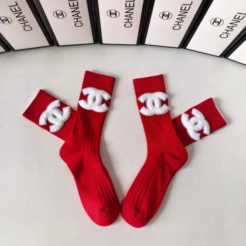 Replica Chanel Socks #1414872 $29.00 USD for Wholesale