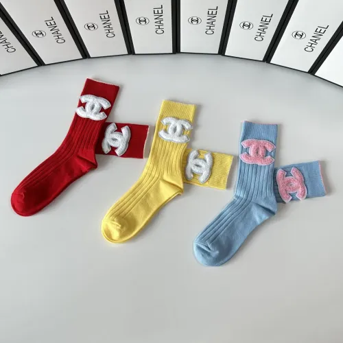Replica Chanel Socks #1414874 $32.00 USD for Wholesale