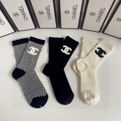 Replica Chanel Socks #1414878 $32.00 USD for Wholesale