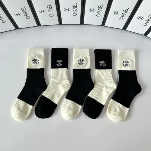 Replica Chanel Socks #1414881 $29.00 USD for Wholesale