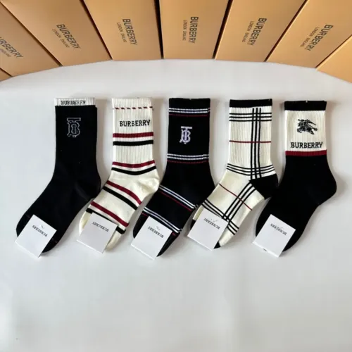 Replica Burberry Socks #1414884 $29.00 USD for Wholesale