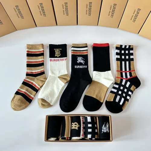 Burberry Socks #1414885 $29.00 USD, Wholesale Replica Burberry Socks