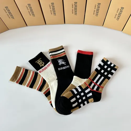 Replica Burberry Socks #1414885 $29.00 USD for Wholesale