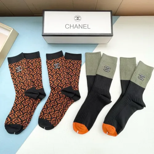 Chanel Socks #1414970 $32.00 USD, Wholesale Replica Chanel Socks